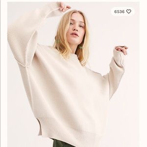 Free People Easy Street Tunic- Pearl